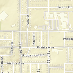 7404-7408 Ridgemont Drive, Urbandale, IA Street Map