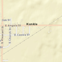 Kunkle Ohio Street Map
