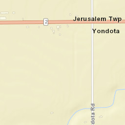 Yondota Ohio Street Map