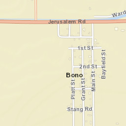 Bono Ohio Street Map