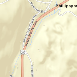 Phillipsport New York Street Map