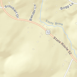 Walker Valley New York Street Map