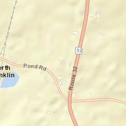 North Franklin Connecticut Street Map