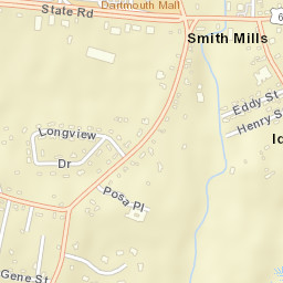 Smith Mills Street Map
