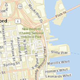 New Bedford Street Map