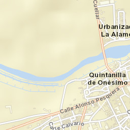 Quintanilla de Onésimo Street Map