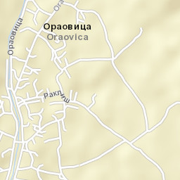 Oraovica Street Map