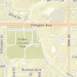 8783 Douglas Avenue Urbandale IA Street Map