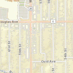 3217 61st Street Des Moines IA Street Map