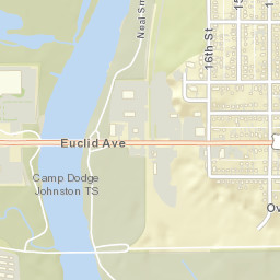 1825 Euclid Ave Des Moines IA Street Map