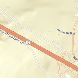 Rock Hill New York Street Map