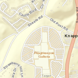 Knapps Corner New York Street Map