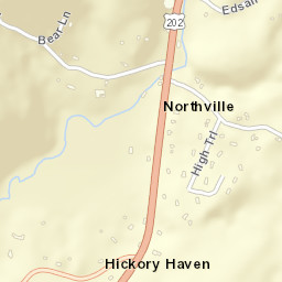 Hickory Haven Connecticut Street Map