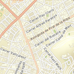Lleida Street Map