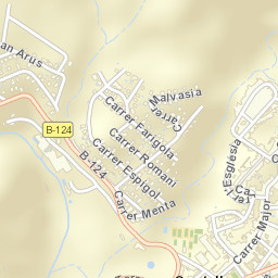 Castellar del Vallès Street Map