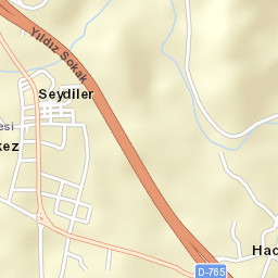 Seydiler Street Map