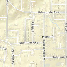 2733-2739 67th St Des Moines IA Street Map