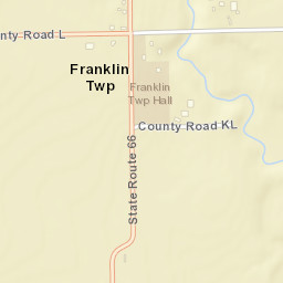 Zone Ohio Street Map