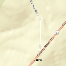 Lava New York Street Map