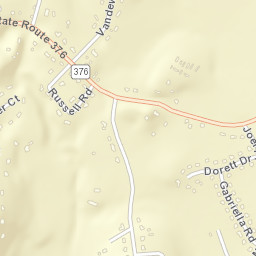 New Hackensack New York Street Map