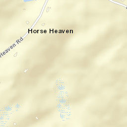 Horse Heaven Connecticut Street Map