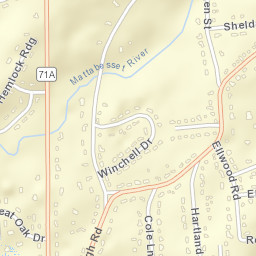 Turkey Hill Connecticut Street Map