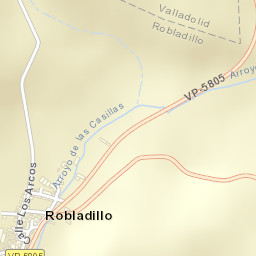 Robladillo Street Map