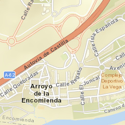 Arroyo de la Encomienda Street Map