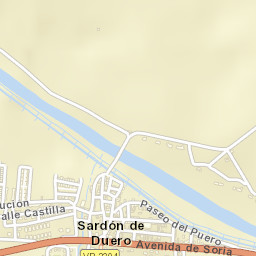 Sardón de Duero Street Map