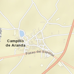 Campillo de Aranda Street Map