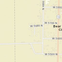 5600-5698 North 4700 West Street, Brigham City Street Map