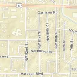 1799 Northwest 81st Street, Clive, IA 50325 Street Map