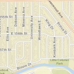 1324 E 158th St South Holland IL Street Map
