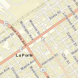 801 Michigan Avenue, La Porte, IN 46350 Street Map
