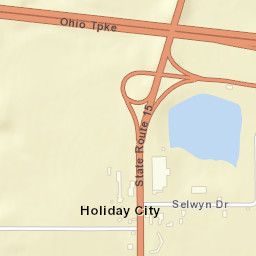 Holiday City Ohio Street Map