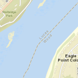 Eagle Point Colony Ohio Street Map