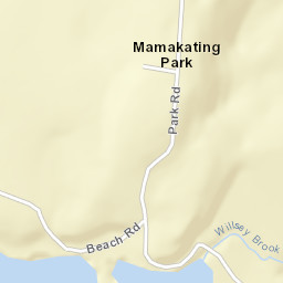 Mamakating Park New York Street Map