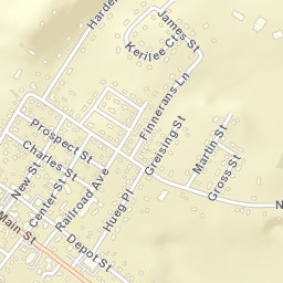 Pine Bush New York Street Map