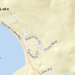 Sylvan Lake New York Street Map