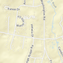 Oxford Park Connecticut Street Map