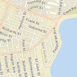 Bliss Corner Street Map