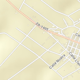 Palacios del Pan Street Map