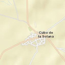 Cubo de la Solana Street Map