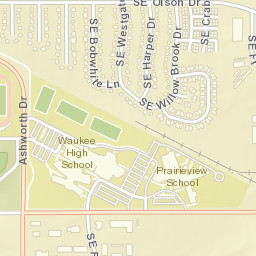 Ashworth Dr Waukee IA 50263 Street Map