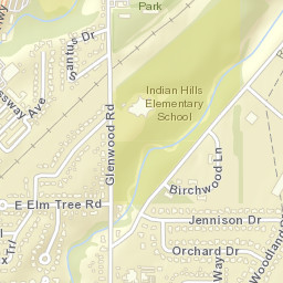 Arbor Hills Ohio Street Map