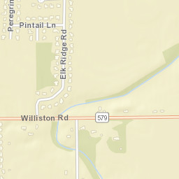 Cedar Creek Woods Ohio Street Map