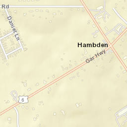 Hambden Ohio Street Map