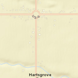 Hartsgrove Ohio Street Map