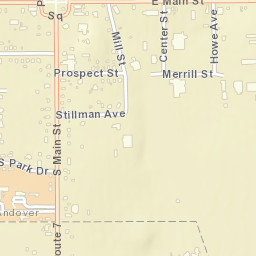 Andover Ohio Street Map