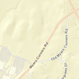 Myers Corner New York Street Map